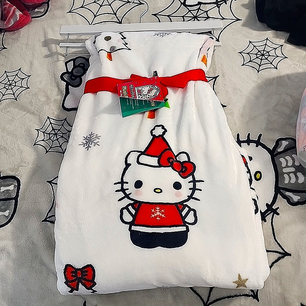 Hellokitty Christmas blanket